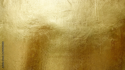 Cuadros en Lienzo Gold shiny wall abstract background texture, Beatiful Luxury and Elegant