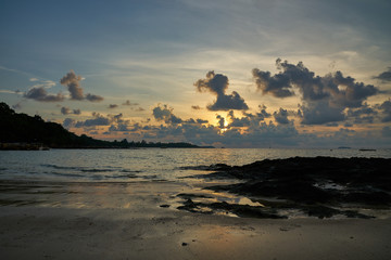 beach sunset