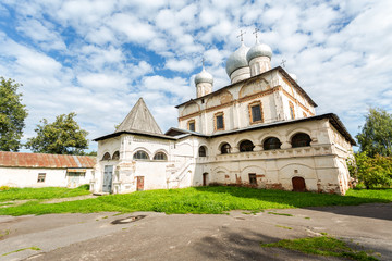 Sticker - Znamensky Cathedral in Veliky Novgorod, Russia (1682-1688)