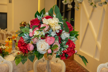 Wall Mural - Composition with bouquet of flowers