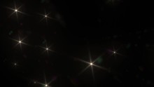 Shining Star Flashing Disco Lights Background