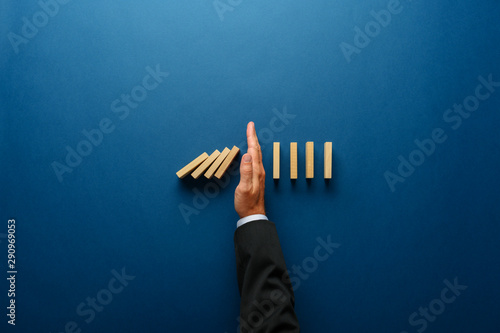 Fotomural Business crisis management conceptual image