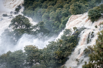 Sticker - Shivanasamudra falls in Chamarajanagar District of the state of Karnataka, India