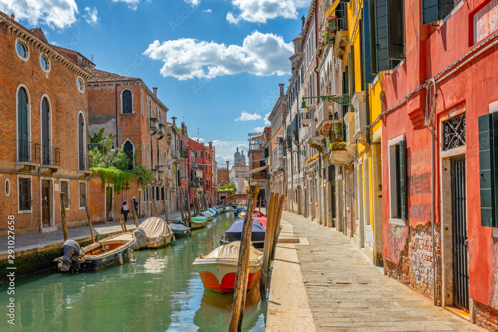 Architecture of Venice, Italy, Europe - obrazy, fototapety, plakaty 