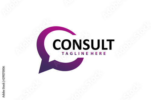 Consulting Logo Icon Vector Isolated Buy This Stock Vector And