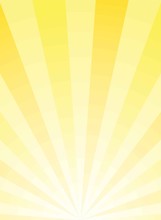 Sunlight Vertical Abstract Background. Gold Yellow Color Burst Background.
