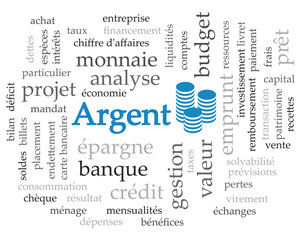 Poster - Logo argent.