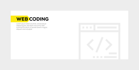WEBSITE CODING CONCEPT