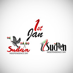 Wall Mural - Sudan Independence Day