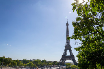 Wall Mural - Vue sur la Tour Eiffel 