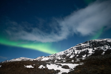 Wall Mural - Northern lights aurora borealis