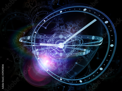 Obraz Dibond Virtual Life of Temporal Realm