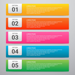 Canvas Print - Business data visualization.Steps  Process chart. Abstract elements of graph, diagram with steps, options, parts or processes. Vector business template for presentation Vector Design