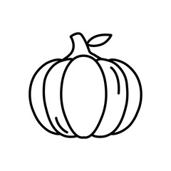 Poster - season autumn pumpkin isolated icon