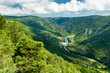 A view of the Gorges du Tarn, between Lozere and Aveyron