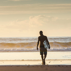 Wall Mural - let's surf