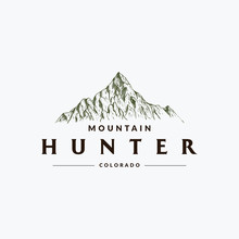 Mountain Rustic Adventure Logo Design Inspiration