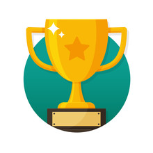 Winners Trophy Clip Art Free Stock Photo - Public Domain Pictures