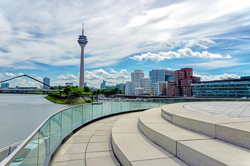 Wall Mural - Media Harbor of Dusseldorf