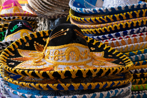 Cuadros en Lienzo El sombrero de charro mexicano, es un sombrero popular de la cultura mexicana, u