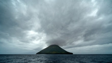 Volcanic Island Of Ha'apai Archipelago Of Tonga In Pacific