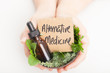Alternative Medicine, Natural Healing in hands