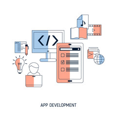 App development and design concept