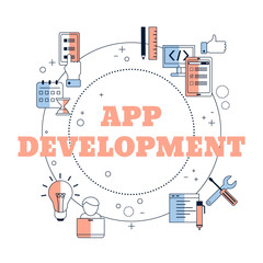 App development and design concept