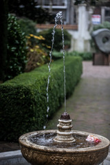 Wall Mural - Old water fountain