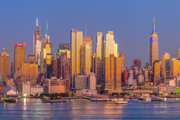 Wall Mural - New York City Manhattan midtown buildings skyline