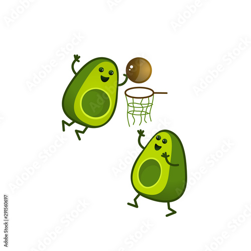 Cartoon Avocado Characters Play Basketball A Kawaii Avocado Cut In Half Is A Sport Healthy Lifestyle Illustration Isolated On White Background Acheter Ce Vecteur Libre De Droit Et Decouvrir Des Vecteurs Cartoon Avocado Characters Play Basketball A Kawaii Avocado Cut In Half Is A Sport Healthy Lifestyle Illustration Isolated On White Background Acheter Ce Vecteur Libre De Droit Et Decouvrir Des Vecteurs