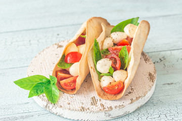 Poster - Caprese tacos