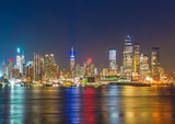 Fototapeta  - New York City Manhattan midtown buildings skyline