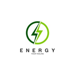 Wall Mural - Energy Logo Images Stock  Vector