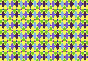 Canvas Print - seamless geometric pattern