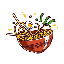 Noodle Bowl Asia Food
