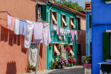 Wall Mural - Venezia, isola di Burano