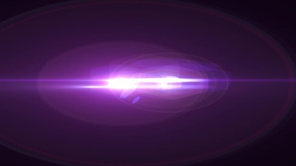 Canvas Print - moving lights optical lens flares