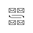 © Anar - Email, communication icon. Element of communication thin line icon