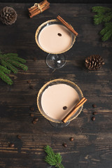 Canvas Print - Christmas Irish Cream Cocktail