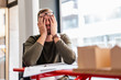 © Westend61 - Exhausted architect in office