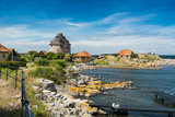 Fototapeta Krajobraz - Christianso - duńska malownicza wyspa obok Bornholnu na morzu Bałtyckim