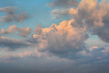 Wall Mural - sky with clouds