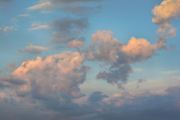 Wall Mural - sky with clouds