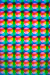 Bright lights pattern on black