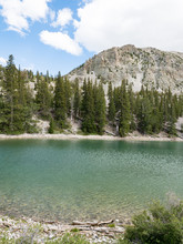 Theresa Lake, Alpine Lake In Great Basin National Park, Baker, Nevada, USA