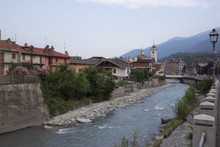 Val Di Susa Paese Susa Torino Piemonte Italia