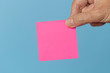 © Rob Wilkinson - Pink post it note