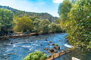 Sticker - Buda River near Blagaj Tekija