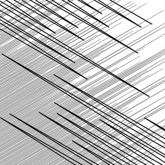 Aufkleber - Matrix, grid, mesh pattern of intersecting irregular, dynamic lines. Trellis, lattice, grating illustration